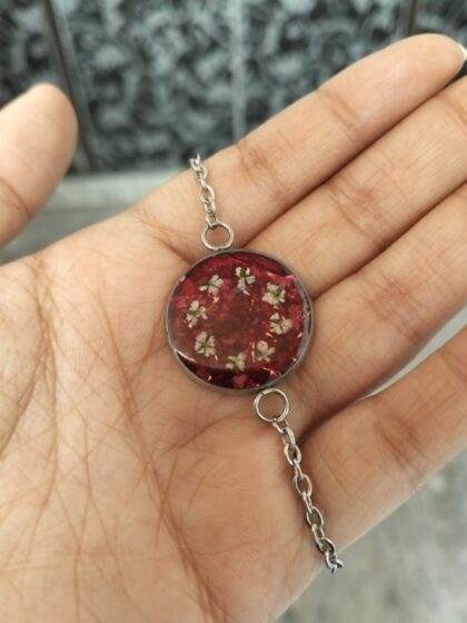 rose petal bracelet