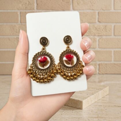Mini Red Flower Juhmka