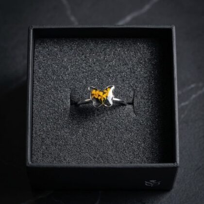 Floral Silver Ring