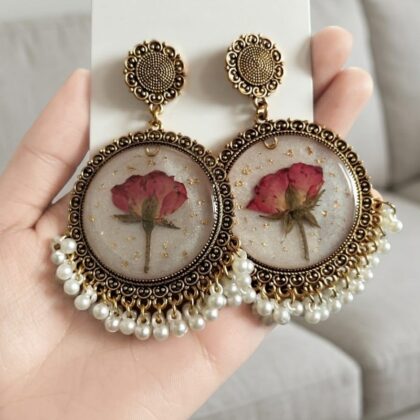 Rose Gold Jhumka