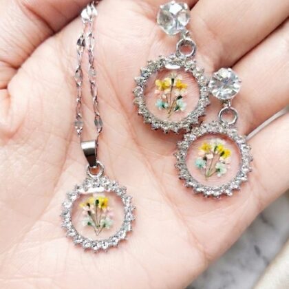 Stone Earring Set