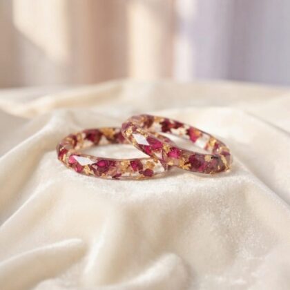 Diamond Rose Bangle